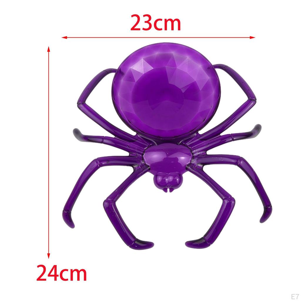 Halloween Spider Serving Tray Candy Dish Creative Decorative Party Supplies Tabletop Multipurpose