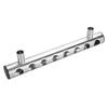 Stainless Steel Wine Rack Wall Mounted Kitchen Home Bar Holder Wines Shelves(8 Holes)