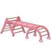 Indoor Climbing Frame, 7-in-1 Foldable Climbing Triangle with Slide, Climbing Arch