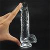 Dildo Realistisk Penis Sterk sugekopp Sexleketøy Vanntett