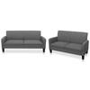 Day and Night - Day and Night 2-piece Sofa Set Dark Gray Fabric