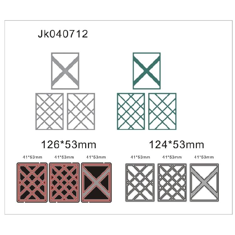 Christmas Light Die Cuts Embossing Stencils Leaf Metal  Cutting Dies Stencils for Album Cards Photo Decorations