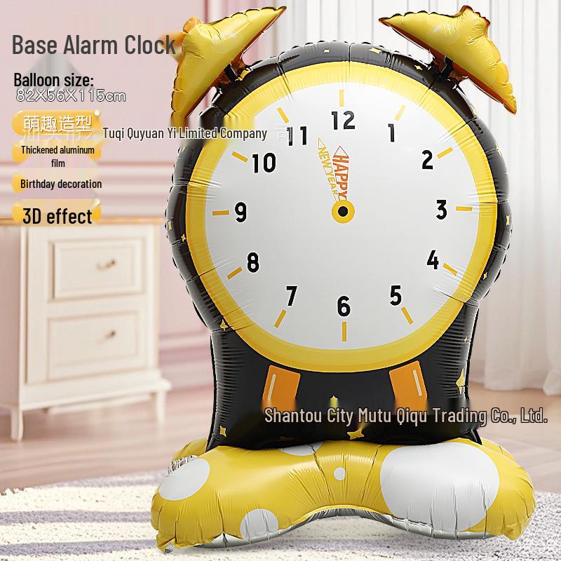 Clown Foil Balloon Display for Kids' Birthday Party Decoration