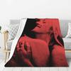 Custom Tv Girl Music Rock Pop Band Blankets Warm Flannel Throw Blanket for Bed Travel Rug Piece