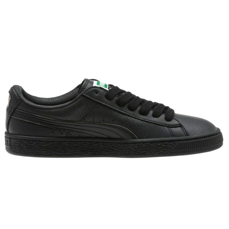 Puma Basket Classic Lifestyle Cushioning Support Low-Top Sneakers Women Sneakers Black 362892-14