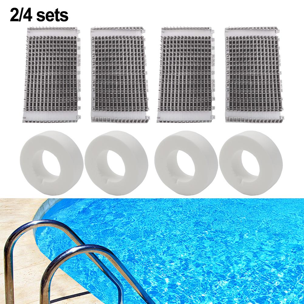 Robotic Pool Cleaner Accessories Cleaning Tool Robotic Pool Scrubbers Pool Cleaner Brushes Powerful Scrubbing Action