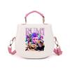 Kids Girls Kpop Rumi Zoey Mira Printed Student Lightweight Crossbody Bag Casual PU Shoulder Bags