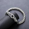 Stainless Steel Bracelet Chain Retro Men And Women Luxury Wedding Jewelry Engagement Fashion Party Gifts