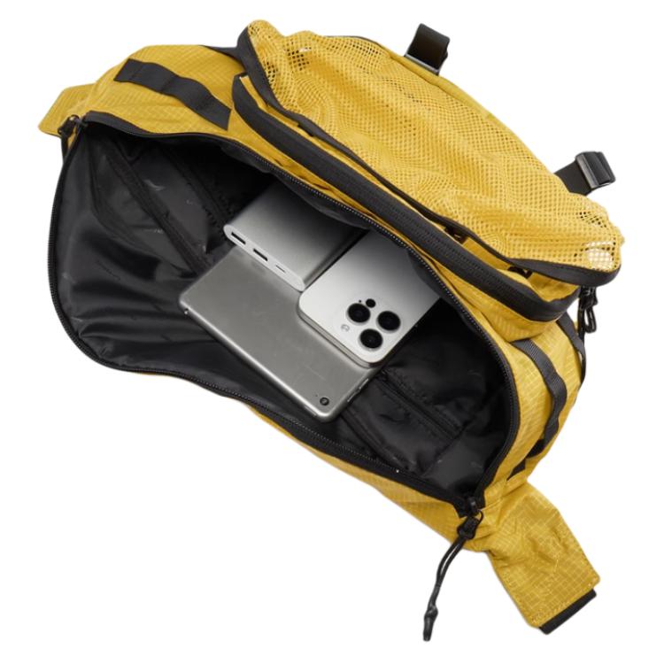 New LiNing Polyamide Fanny Pack Unisex Yellow & Black ABLV035-5