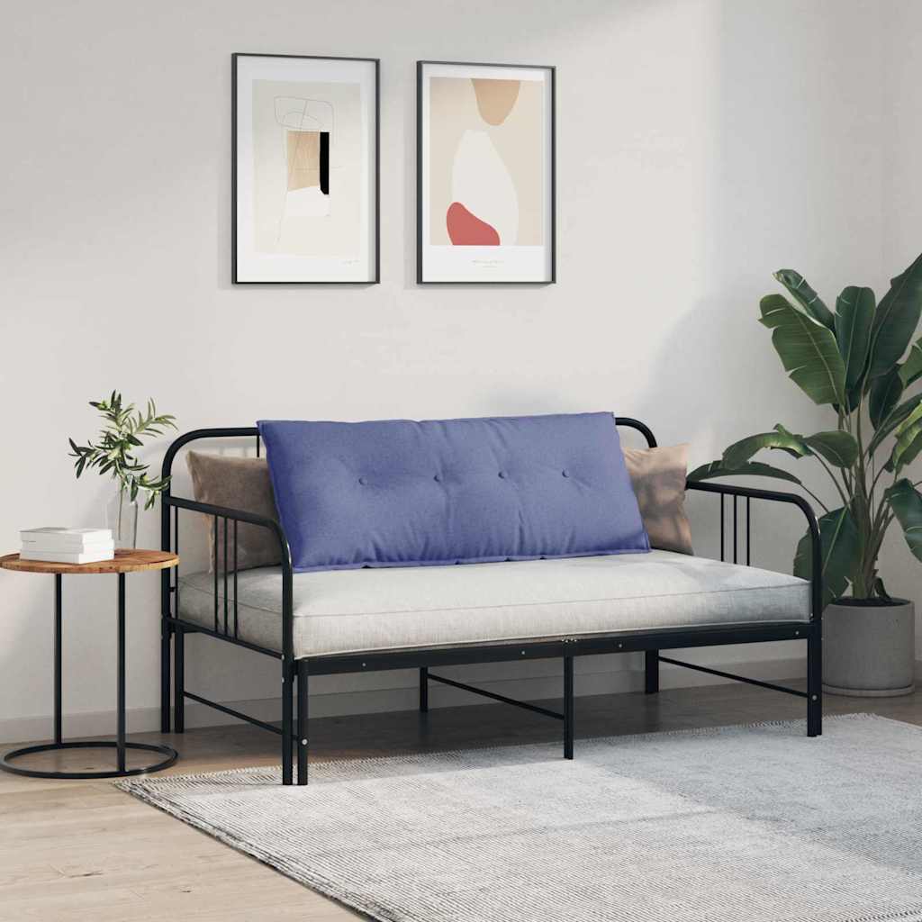 Back Cushion Denim Blue 120 x 19 x 50 cm Fabric