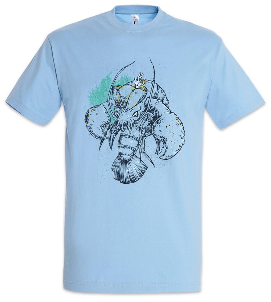 Sailor Lobster T-Shirt Diver Diving Sailing Surfer Captain Sail Pirate Pirates