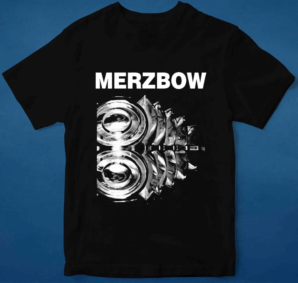 Unisex Short Sleeve Crew Neck Cotton T Shirt Merzbow S