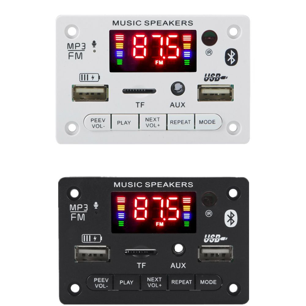 Remote Control 6V 12V Amplifier Board Bluetooth 5.0 Audio Module MP3 Decoding Board Car Player