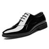 2021 New Men's Leather Business Formal Lace-up Casual Shoes
