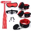 Bdsm 10 Speeds Vibrator Bondage Set Metal Sex Toys for Women Men Handcuffs Sex Nipple Clamps Whip Spanking Rope