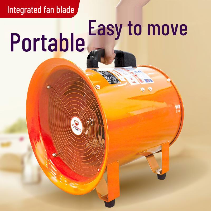 Portable Explosion-Proof Axial Fan for Tunnel Fire Safety and Smoke Extraction