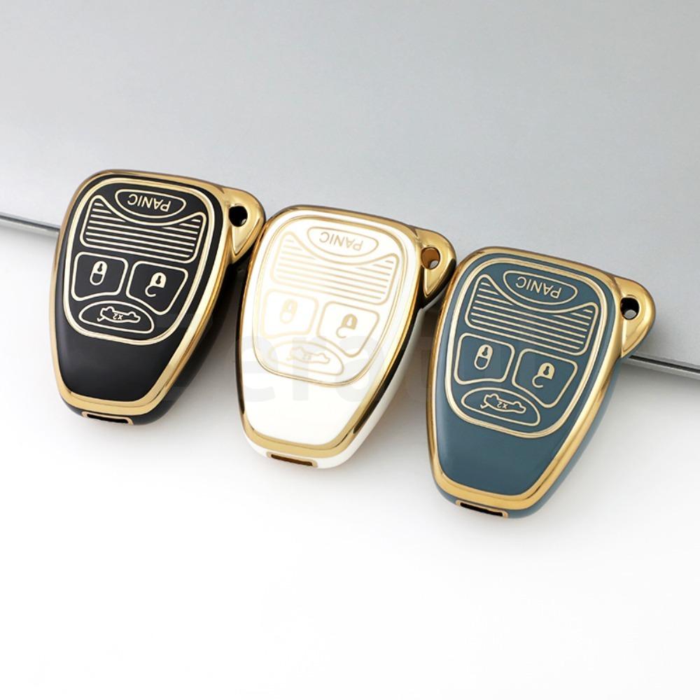 For Jeep Wrangler Compass Patriot Liberty For Chrysler 300 Pt Dodge Jcuv Caliber Nitro Caliber Pacifica Tpu Car Key Case Cover