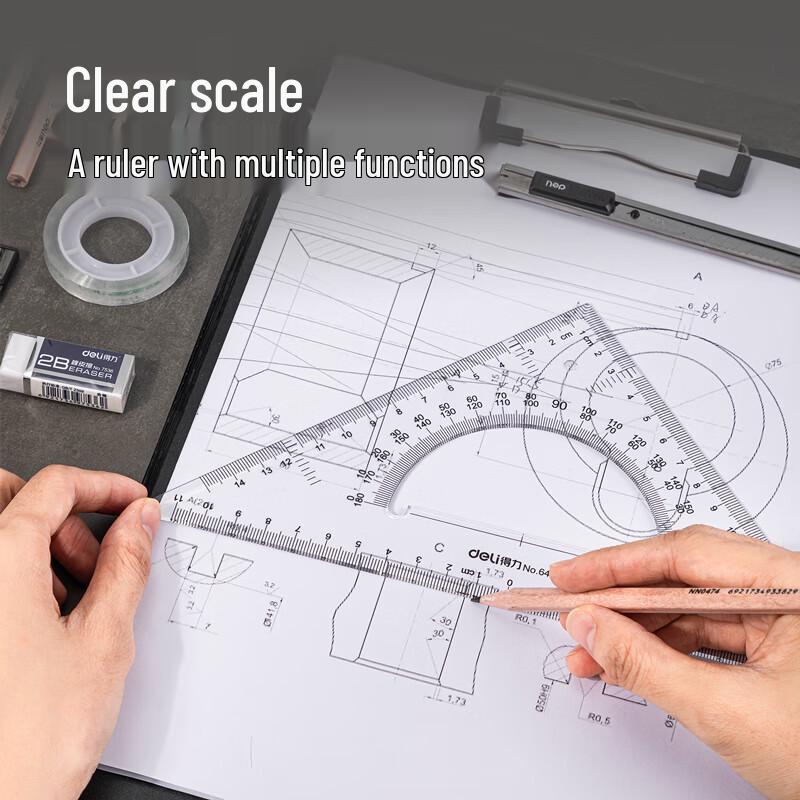 Deli 72156 Mechanical Drawing Set