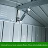 Garden Outdoor Metal Storage Shed for Tools and Sundries