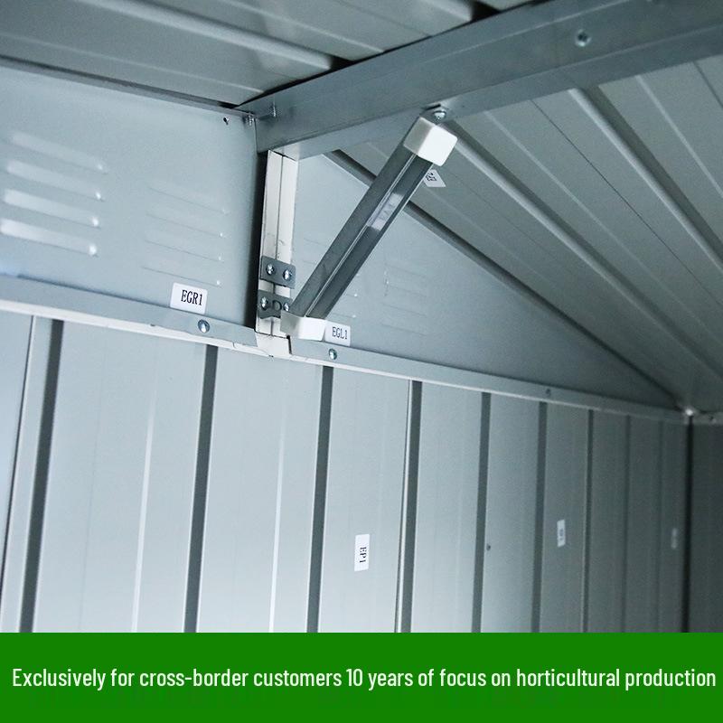 Garden Outdoor Metal Storage Shed for Tools and Sundries