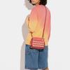 New COACH Rogue Cow Leather Handbag, Shoulder Bag, Crossbody Bag Small Size Women's Bright Coral CB838-B4P48