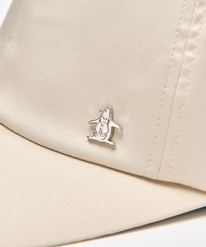 [Munsingwear] Cap [STANDARD COLLECTION] Ribbon Satin Elegant Long Brim Makes Face Look Smaller Golf MG5SCP05L Women's BG00 (Beige)