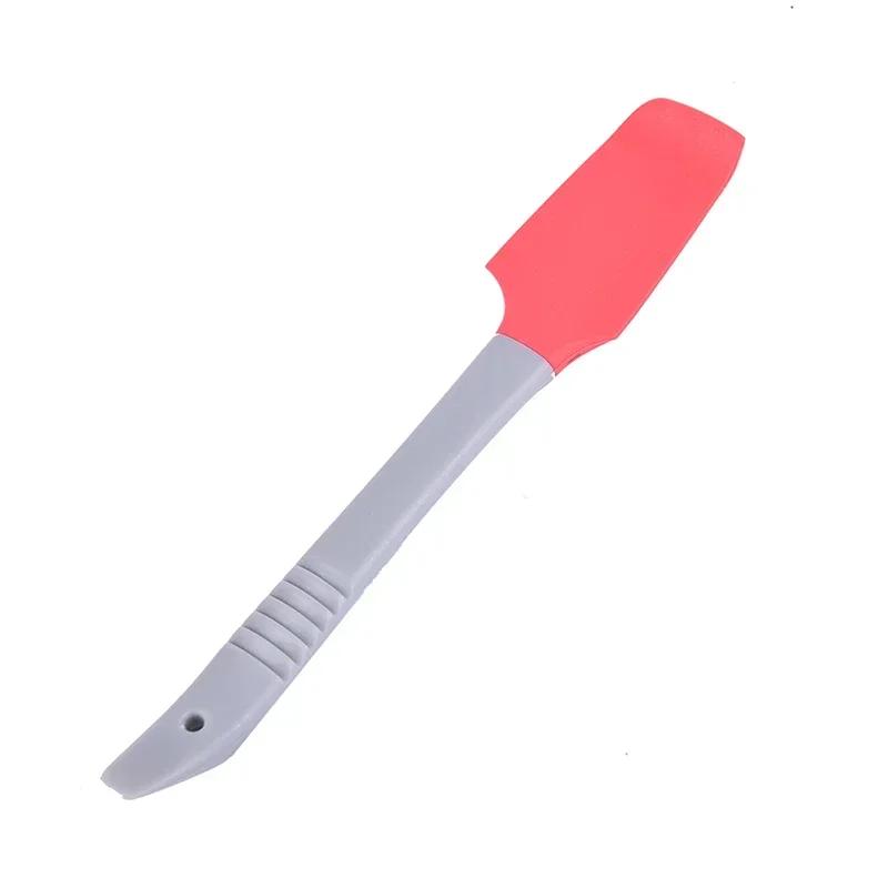 1PC Silicone Spatula Butter Cake Cream Scraper Blade Batter Brush Baking Tools Small Silica Gel Scraper Kitchen Baking Gadgets