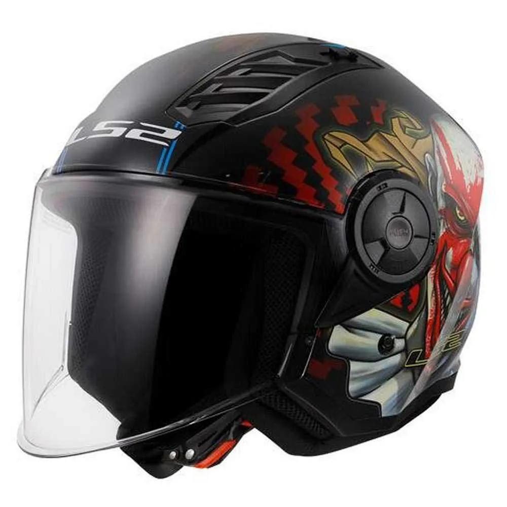 LS2 Open Face Helmet OF616 Airflow II Happy Dreams