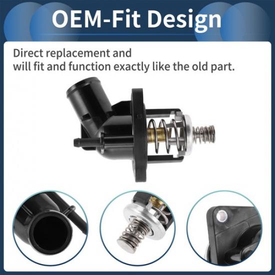 Engine Coolant Thermostat Housing Assembly for Chevrolet Corvette 2015-