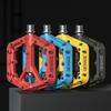 GEWAGE MTB Bike Pedal Nylon Material 2 DU Widen Anti-slip Lightweight Bicycle Pedals