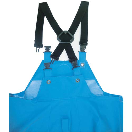 Hanshin Soji RA-97 Overalls, LL, Blue