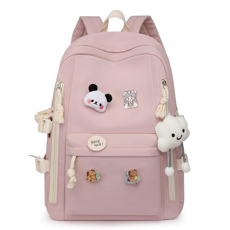 Schoolbag, Cute Girl, Elementary and Middle School Student, Large Capacity Backpack, New Backpack, Men's Book Bag, SchoolBag