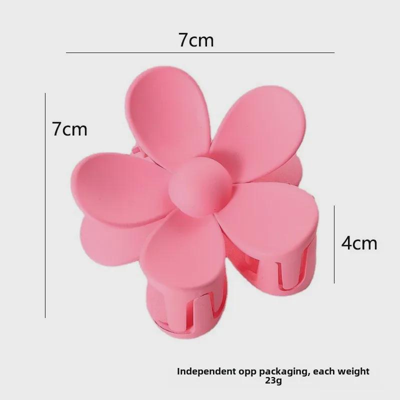 Roztomilá květinová sponka do vlasů v korejském stylu pro drdol nebo culík