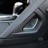 Carbon Fiber Interior Center Console Handle Cover Trim For Corvette C7 2014-