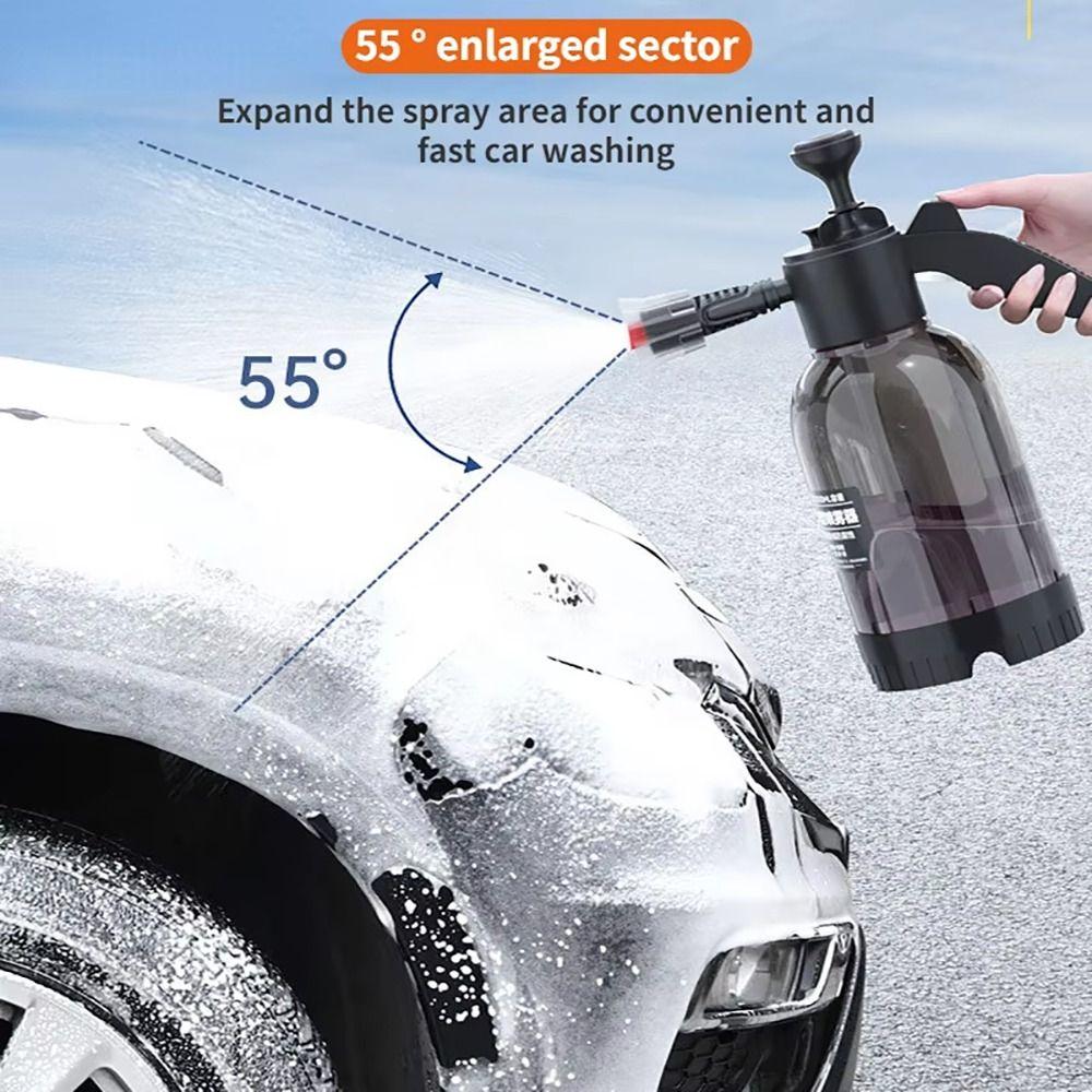 1Pcs Hand-held Watering Can Air Pressure Sprayer Foam Water Bottle Foam Sprayer Car Cleaning Tool