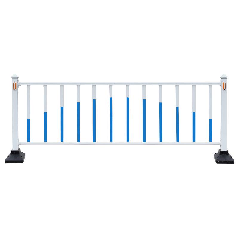 Galvanized Steel Traffic Diverter Guardrail - Municipal Road Pedestrian Barrier