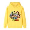 Adorable Toy Story Characters Light Purple Hoodie for Kids – Energetic Spring & Autumn Cartoon Jacket