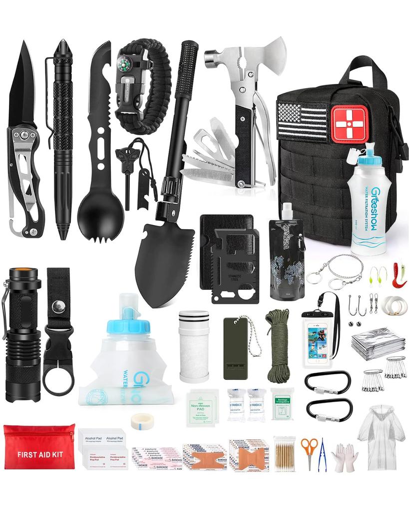 Greeshow Water Purification Disaster Prevention Water Purification Direct Portable Water Simple Mountain Camping Disaster Prevention Disaster Reusable