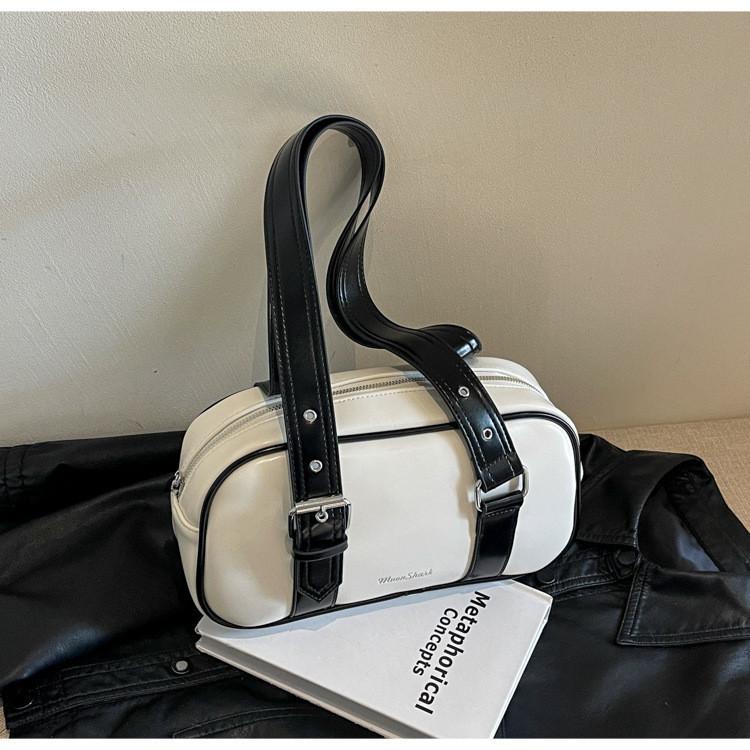 2024 New Trendy Pillow Bag Chic Women s Chic Bag Single Shoulder Diagonal Bag Retro Small Square Bag Commuting Forest Cute