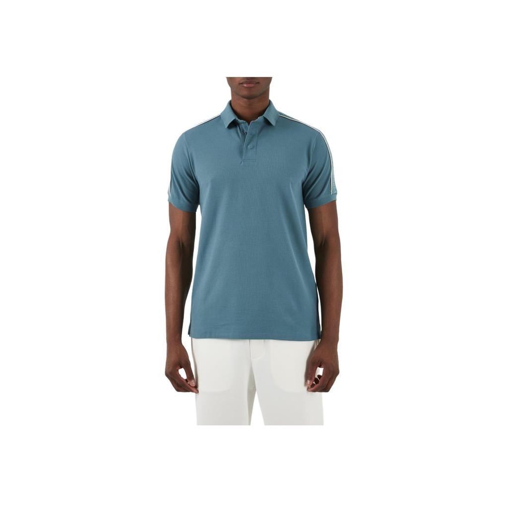 Emporio Armani Short Sleeve Solid Color Button Polo Shirt Men tops 3D1FM3-1JCYZ-0779