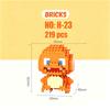 Micro Building Blocks Charmander Pikachu Action Figures Gengar Mini Bricks Model Diy Puzzle Toy For Kids Toys Gift
