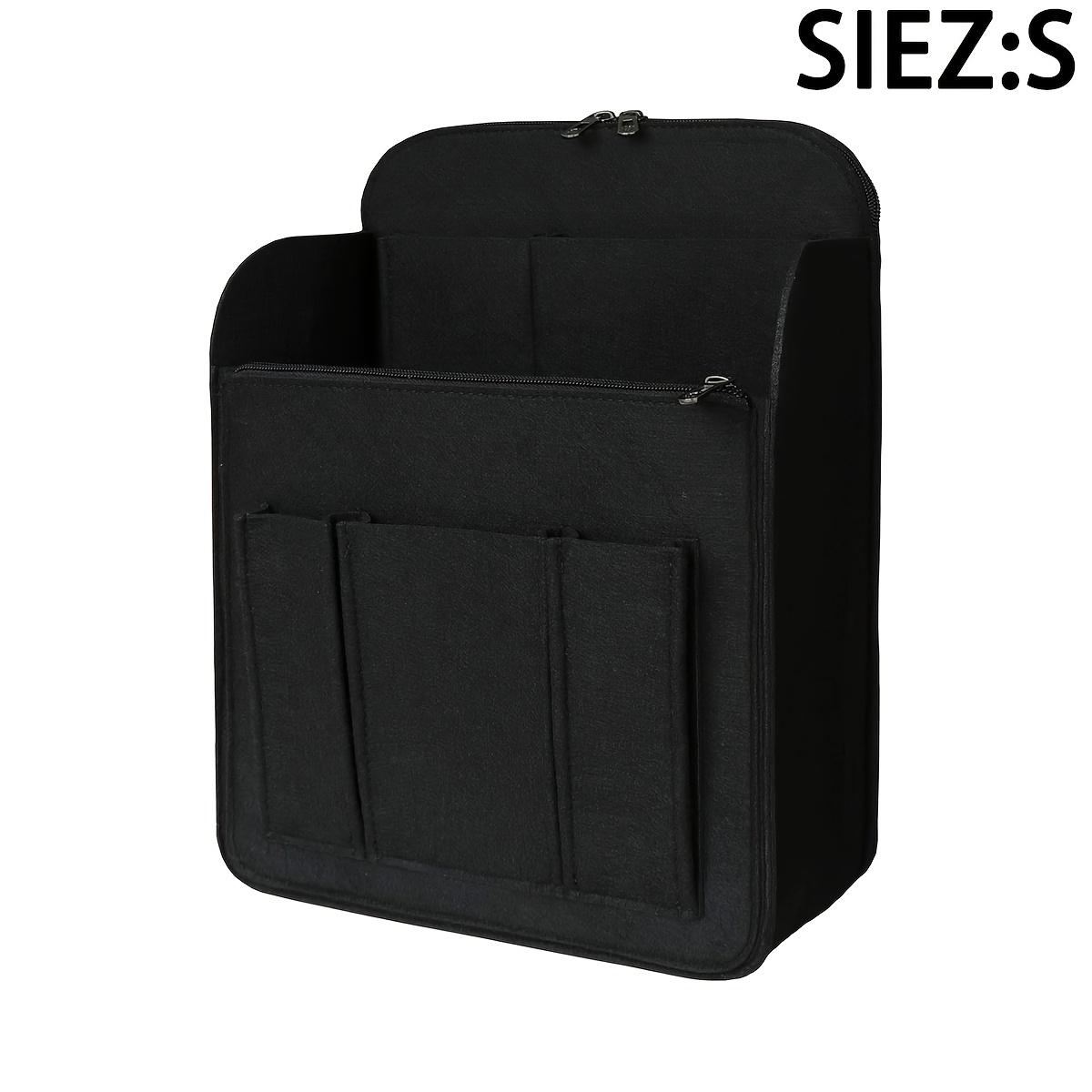 

1Pcs Multi-Pockets Compartment Insert Bag Organizer With Zipper For Long Backpack Storage Bags Felt Backpack Inner Bag Liner Bag