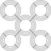 Iron Wire Wreath Flexible Robust Metal Iron Wire Wreath for Home Wedding Decoration