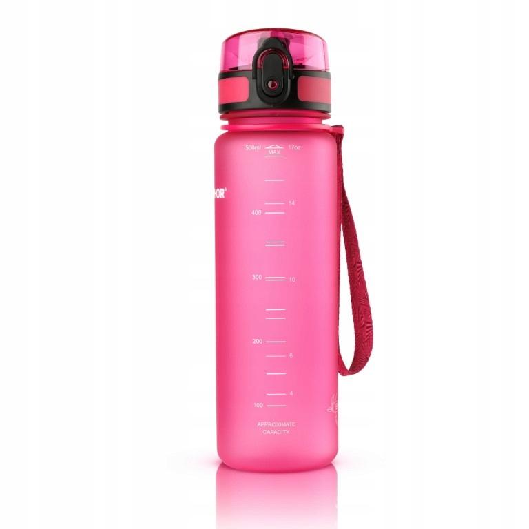 Aquaphor pinke 0,5-l-Wasserfilterflasche + 1 Filter