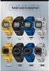 Sanda Men's Waterproof Square Multifunction Sports Alarm Watch