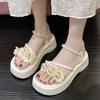 Fashion Outdoor Pumps Sandals for Women Luxury Summer Cheap Liquidation Vintage 2025 Asian Size Offers Daily Anti Slip Hot Woman Shoes