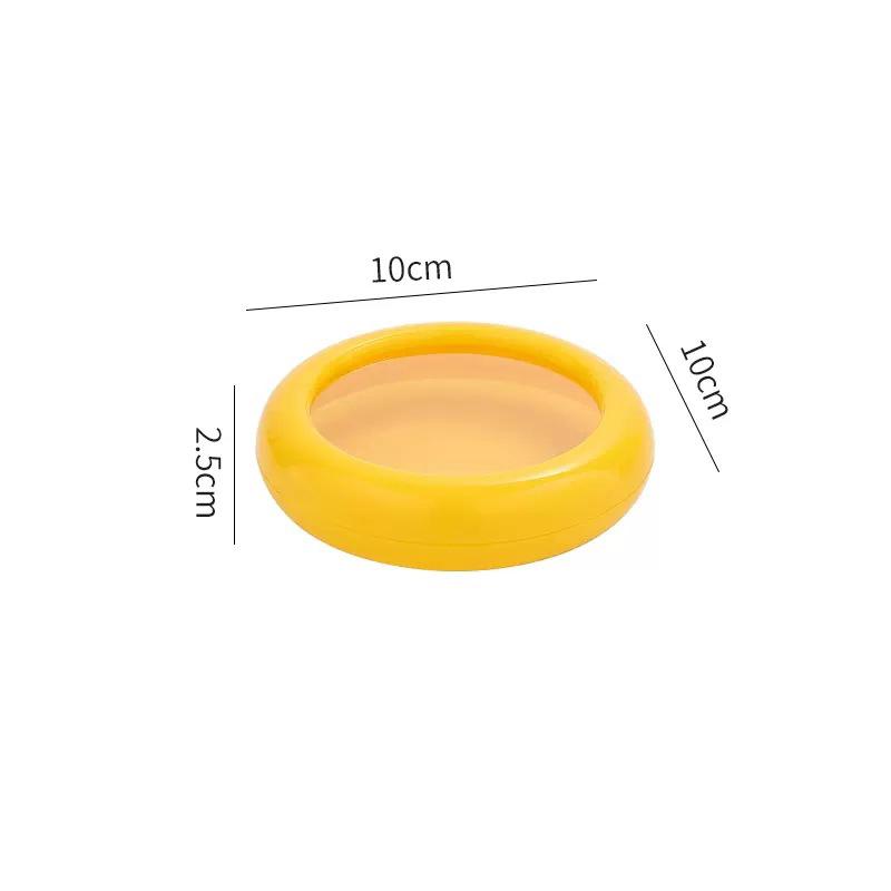 1pc/4pc Fruit Preservation Box Film Food Box Red, Green, Orange Yellow Sealed Breeder Avocado Tomato Onion Lemon