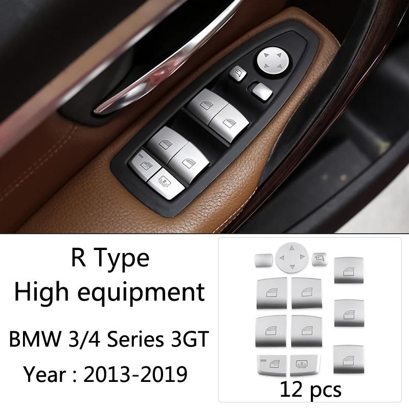 Car Inner Center Console Gear Shift Box Sequins Cover Trim Strips Sticker covers For BMW 3 4 Series 3GT F30 F31 F32 F33 F34 F36