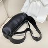 Wide Shoulder Straps Cross-section Chest Bag Single Underarm Women's 2025 New Fashionable All-matching High-texture Moon