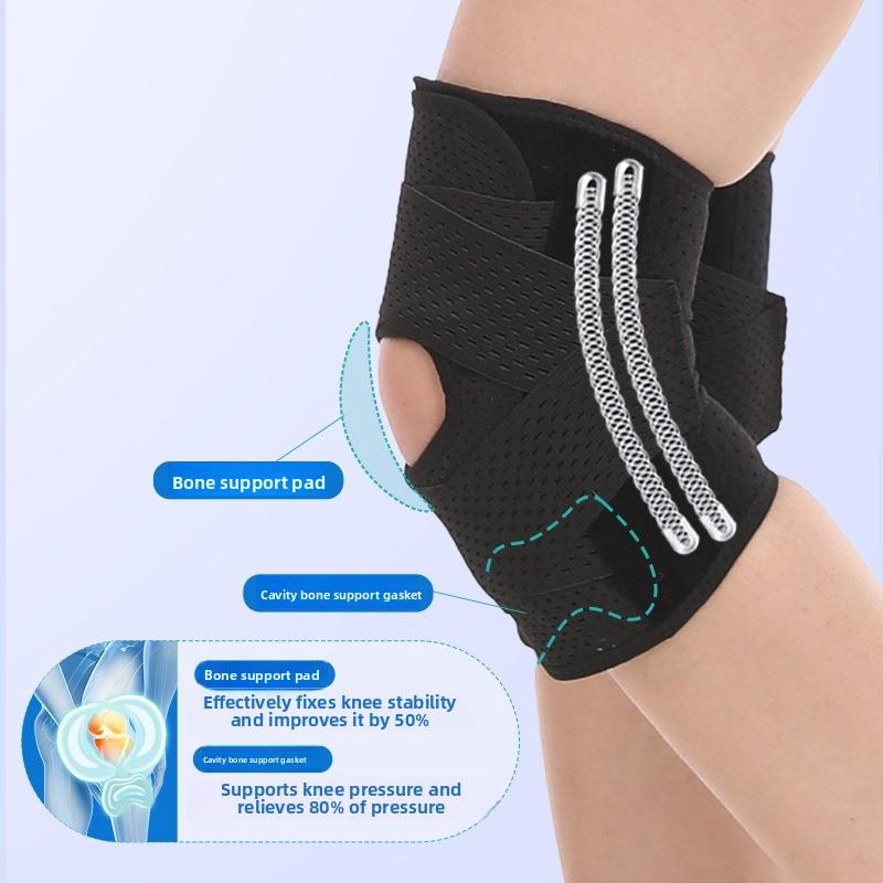 Summer Breathable Basketball Sports Protective Gear Patellar Knee Joint Cover Meniscus Sports Running Hiking Knee Guard